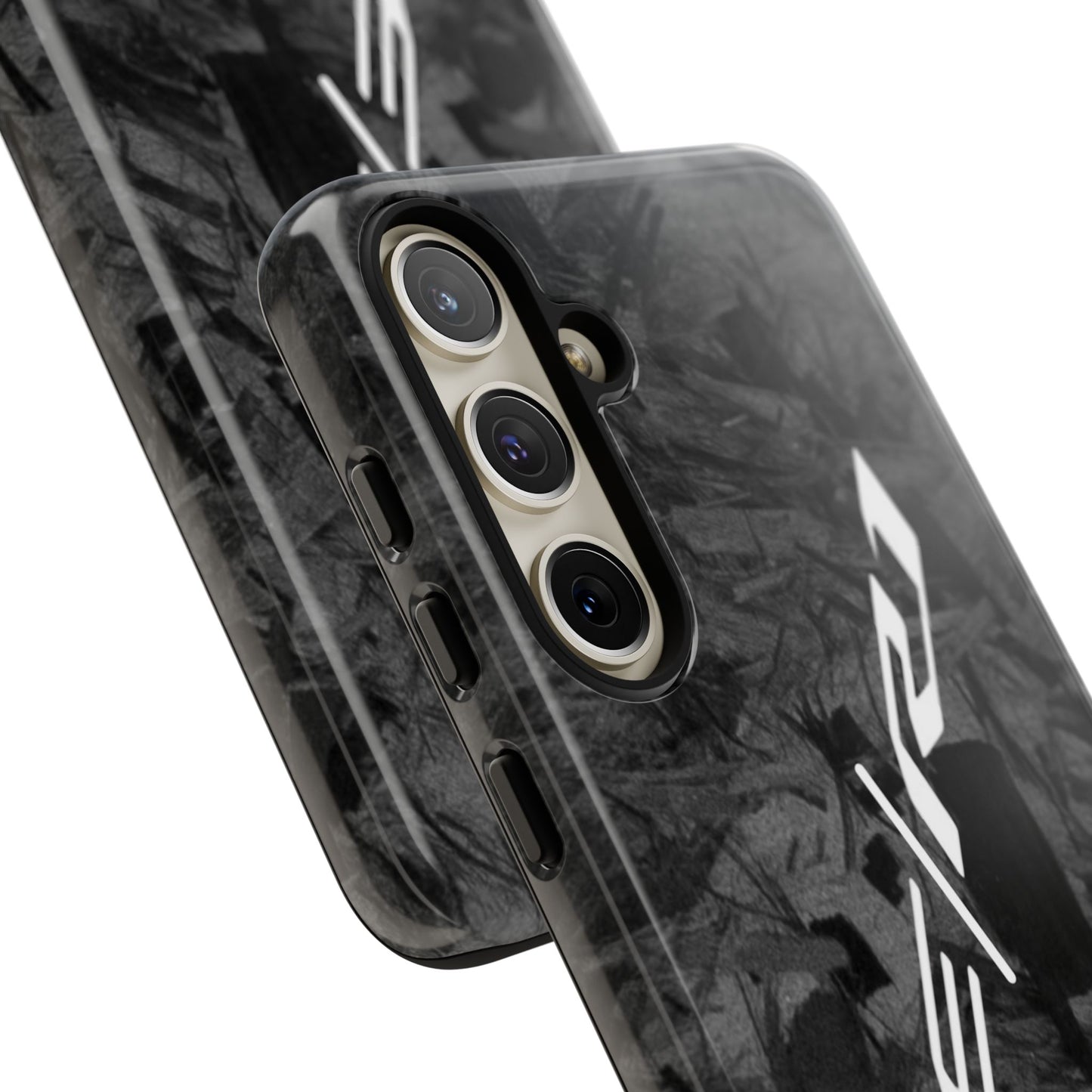 Yamaha R1 We R1 Forged Carbon iPhone Samsung Googe Pixel Phone Case