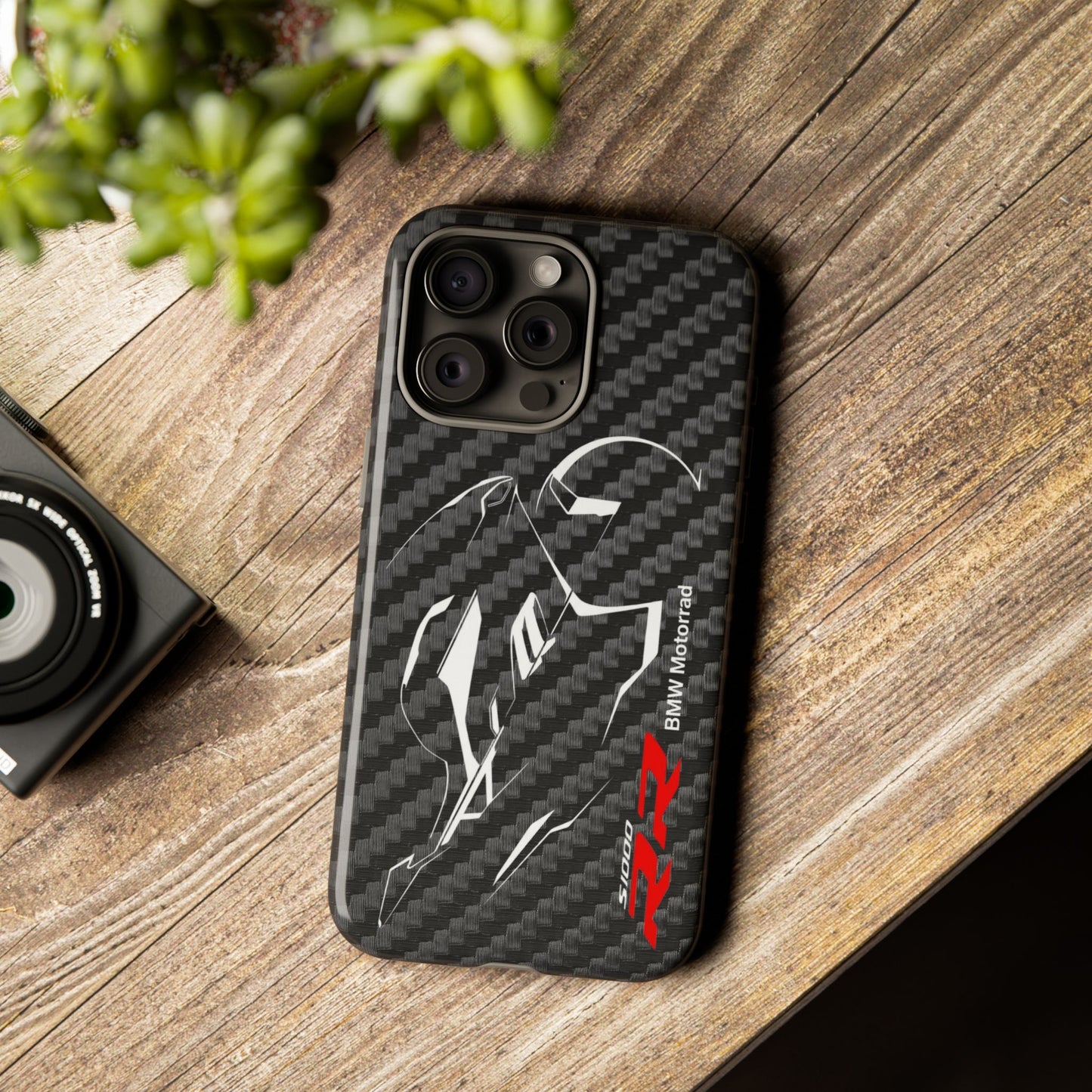 Carbon Fiber BMW S1000RR iPhone Samsung Google Pixel Phone Case