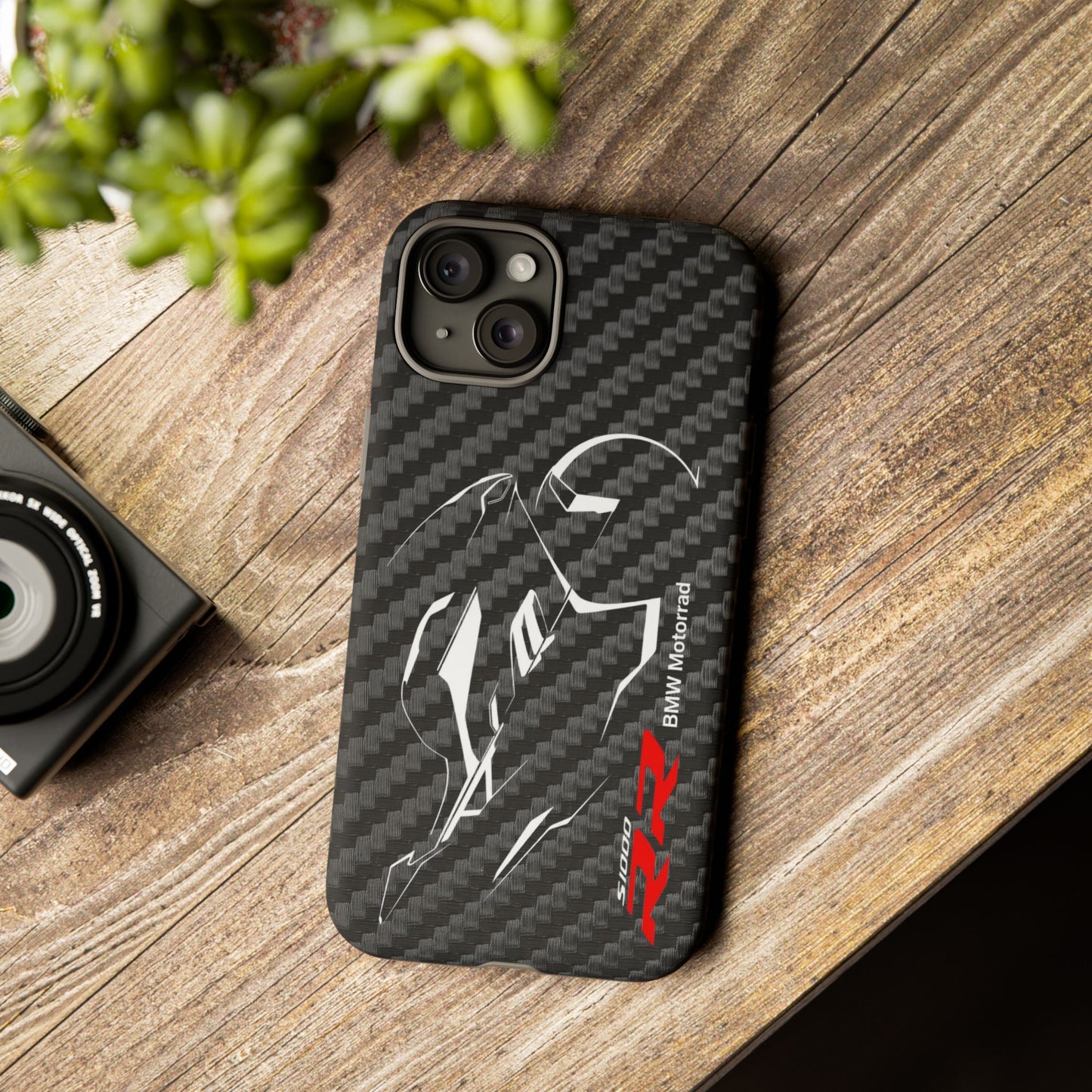 Carbon Fiber BMW S1000RR iPhone Samsung Google Pixel Phone Case