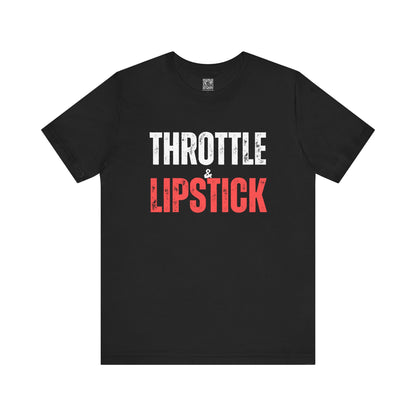Throttle Lipstick T-Shirt - Red