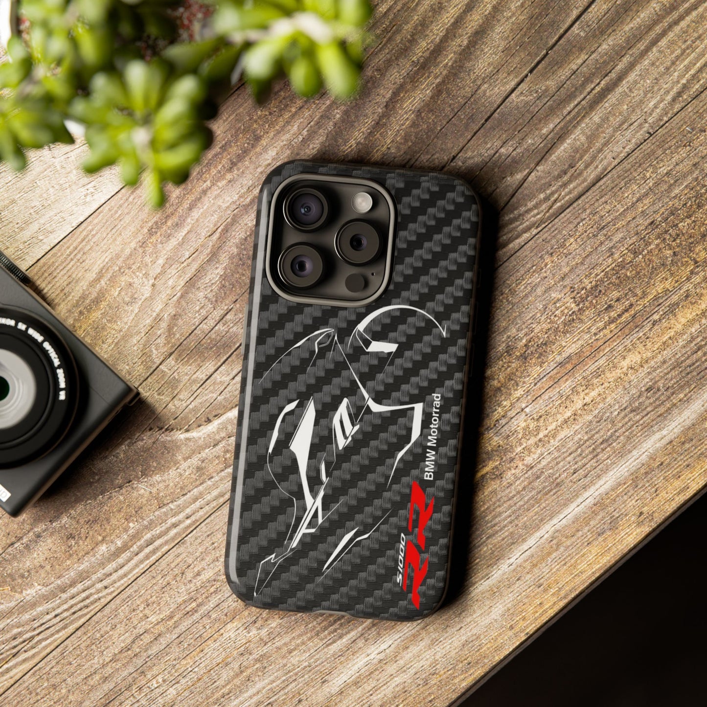 Carbon Fiber BMW S1000RR iPhone Samsung Google Pixel Phone Case