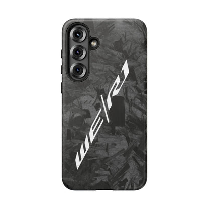 Yamaha R1 We R1 Forged Carbon iPhone Samsung Googe Pixel Phone Case