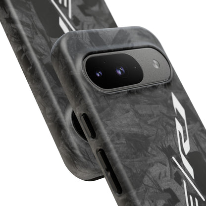 Yamaha R1 We R1 Forged Carbon iPhone Samsung Googe Pixel Phone Case
