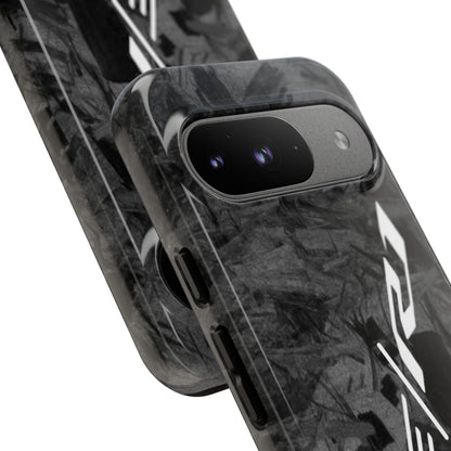 Yamaha R1 We R1 Forged Carbon iPhone Samsung Googe Pixel Phone Case