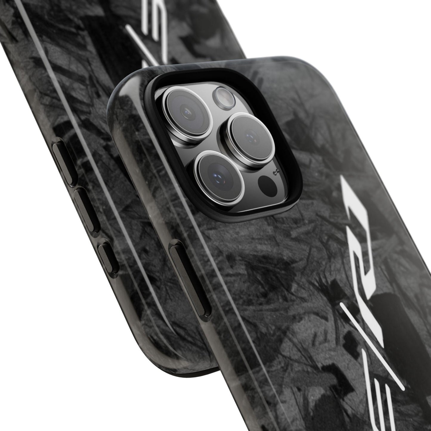 Yamaha R1 We R1 Forged Carbon iPhone Samsung Googe Pixel Phone Case