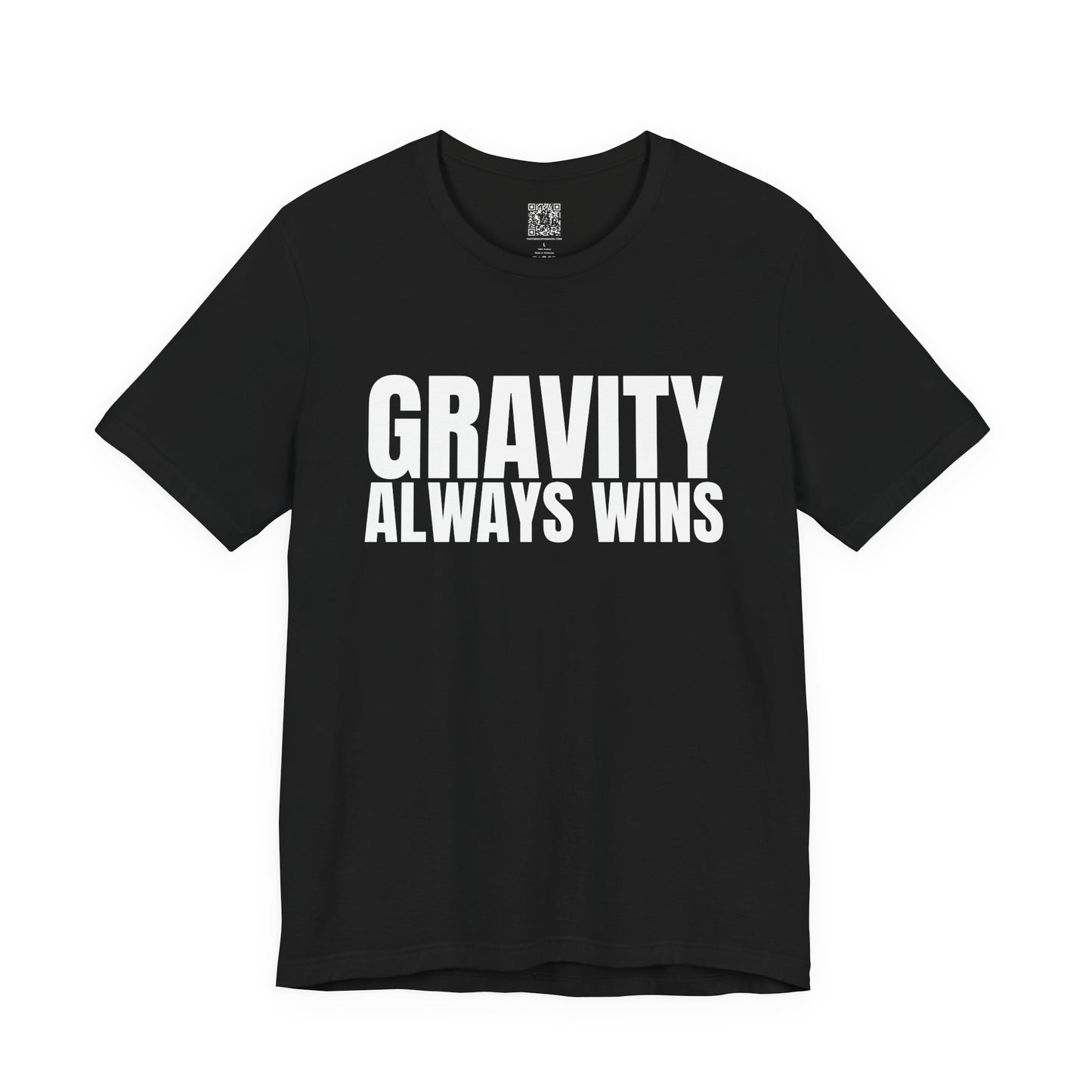 Gravity Always Wins Trackday T-Shirt - Black