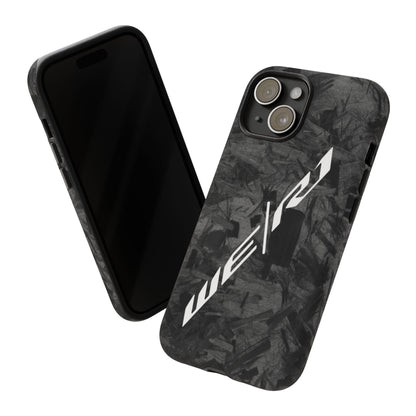 Yamaha R1 We R1 Forged Carbon iPhone Samsung Googe Pixel Phone Case