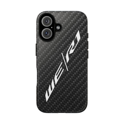 Carbon Fiber Yamaha R1 We R1 Phone Case iPhone Samsung Google Pixel