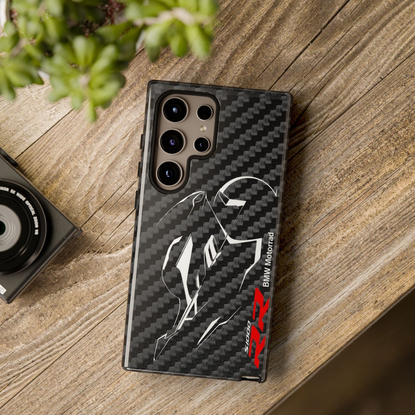 Carbon Fiber BMW S1000RR iPhone Samsung Google Pixel Phone Case