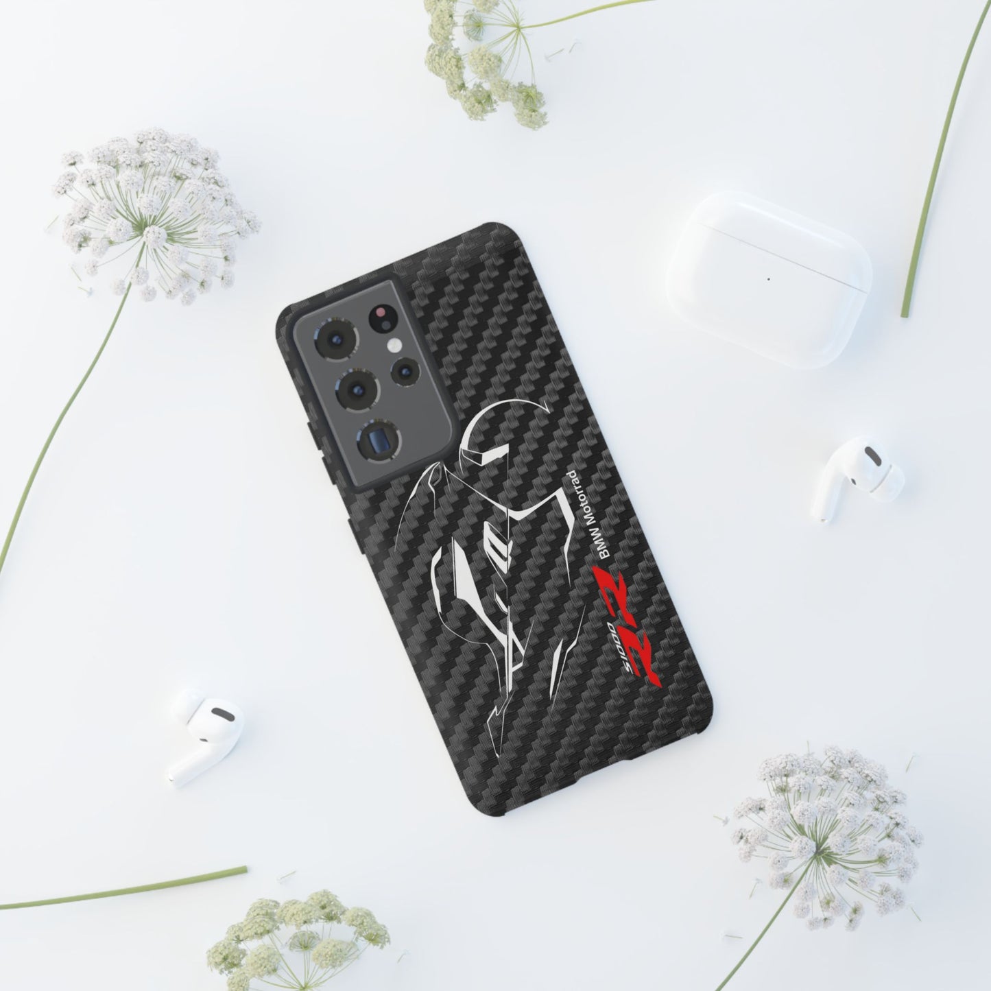 Carbon Fiber BMW S1000RR iPhone Samsung Google Pixel Phone Case