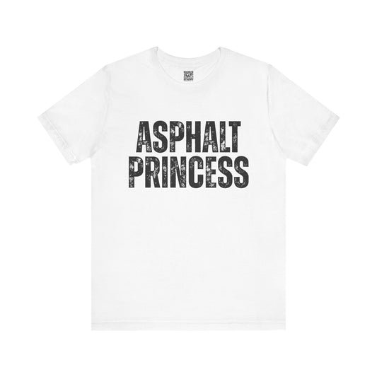 Asphalt Princess Biker Girl T-Shirt,
