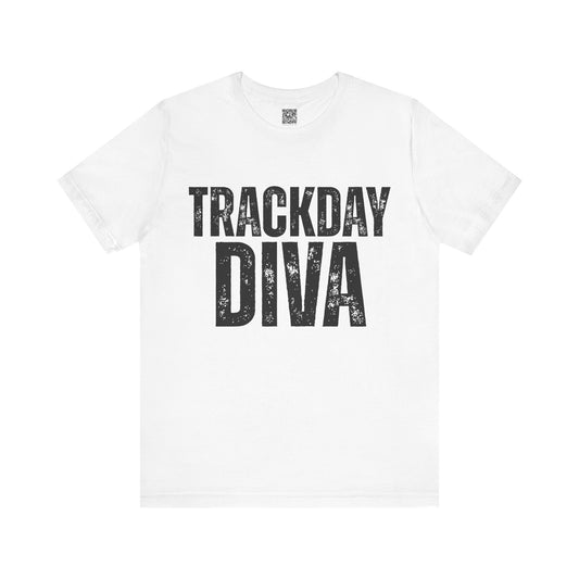 Track Day Diva Biker Girl T-Shirt