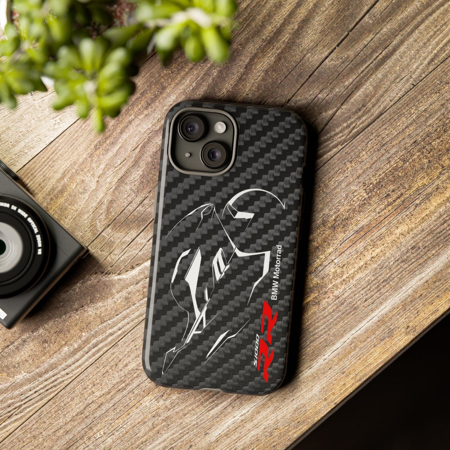 Carbon Fiber BMW S1000RR iPhone Samsung Google Pixel Phone Case