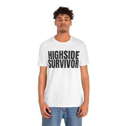 Highside Surviror Trackday T-Shirt - White