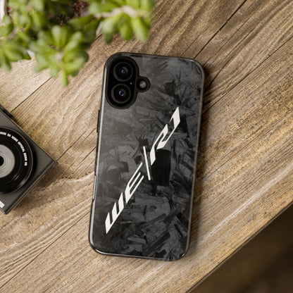 Yamaha R1 We R1 Forged Carbon iPhone Samsung Googe Pixel Phone Case