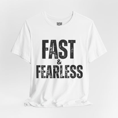 Fast & Fearless Ladies T-Shirt - Biker Girl Version