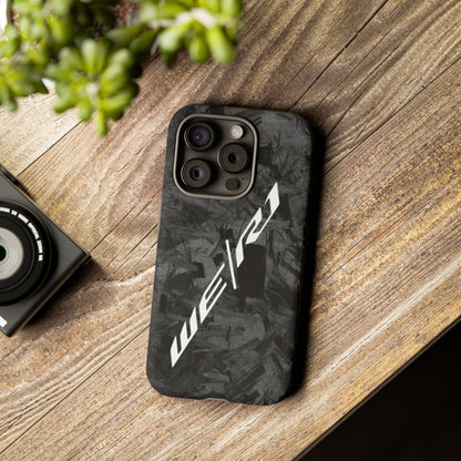 Yamaha R1 We R1 Forged Carbon iPhone Samsung Googe Pixel Phone Case