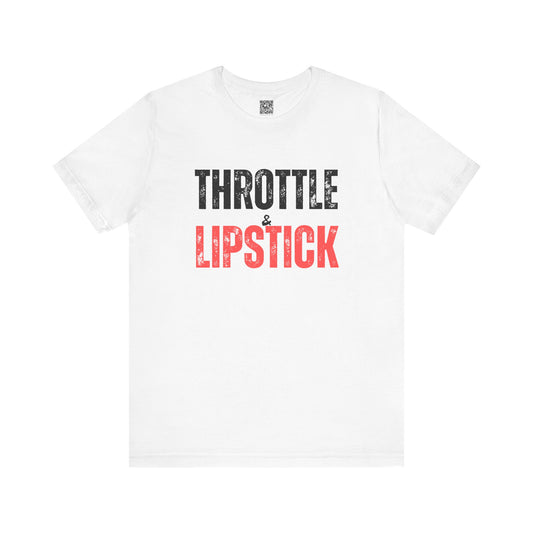 Throttle Lipstick T-Shirt - Red