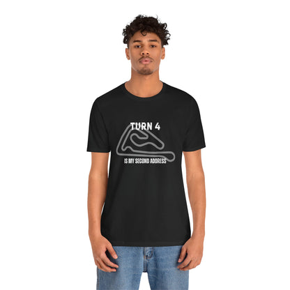 Turn 4 Slovakia Ring Is My Second Address T-Shirt
