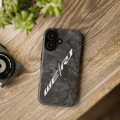Yamaha R1 We R1 Forged Carbon iPhone Samsung Googe Pixel Phone Case
