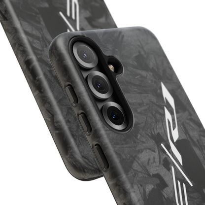 Yamaha R1 We R1 Forged Carbon iPhone Samsung Googe Pixel Phone Case