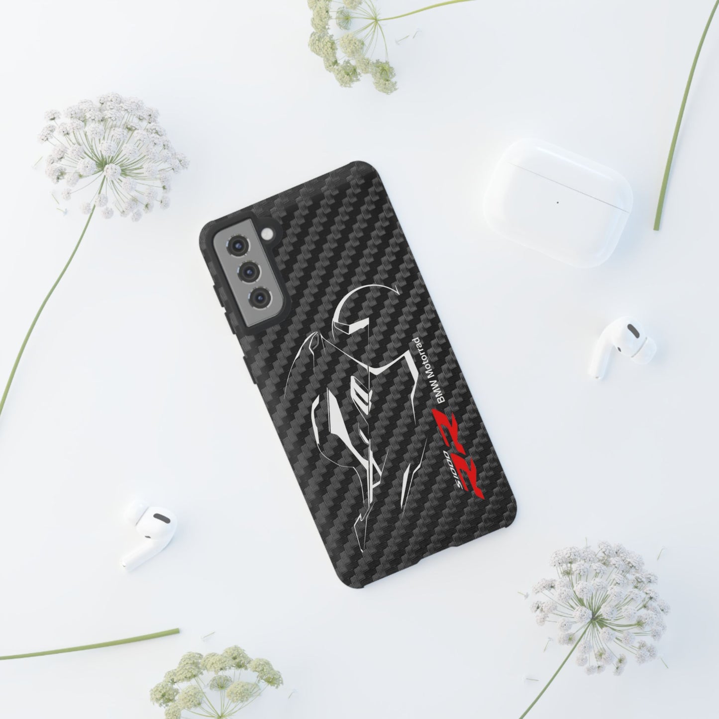 Carbon Fiber BMW S1000RR iPhone Samsung Google Pixel Phone Case