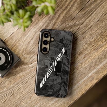 Yamaha R1 We R1 Forged Carbon iPhone Samsung Googe Pixel Phone Case