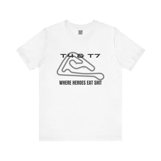 Slovakia Ring Turn 4 and 7 Where Heroes Eat Shit T-Shirt