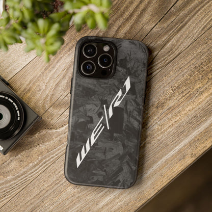 Yamaha R1 We R1 Forged Carbon iPhone Samsung Googe Pixel Phone Case